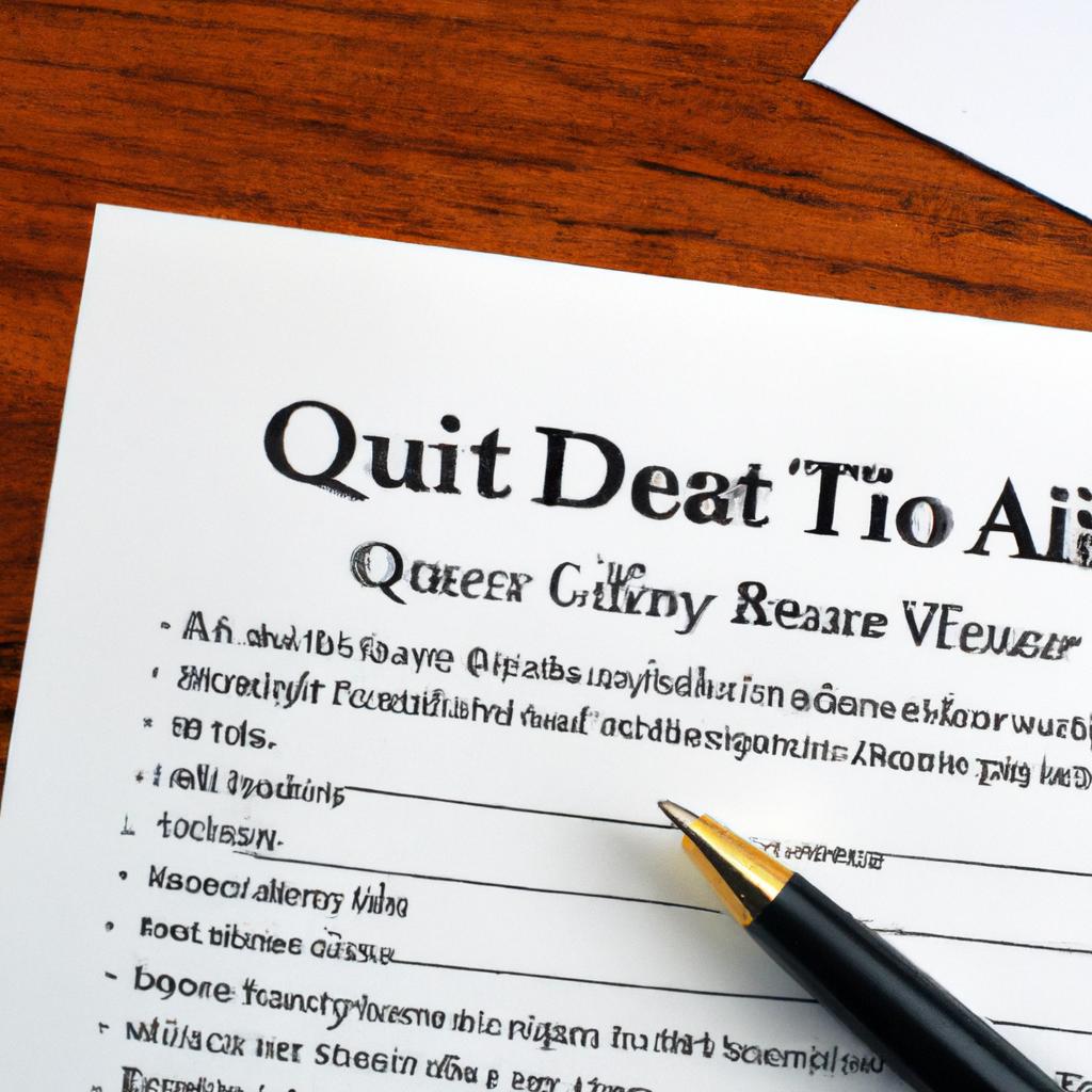 Steps to Take Before Filing a Quit Claim Deed