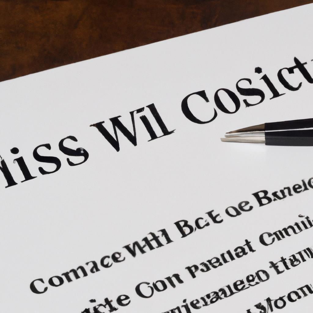 Determining the Cost of a Basic Will